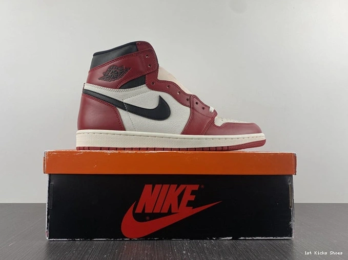 1st Kicks Unique 3584 Retro 1 DZ5485- Lost High and Jordan OG Found 1013